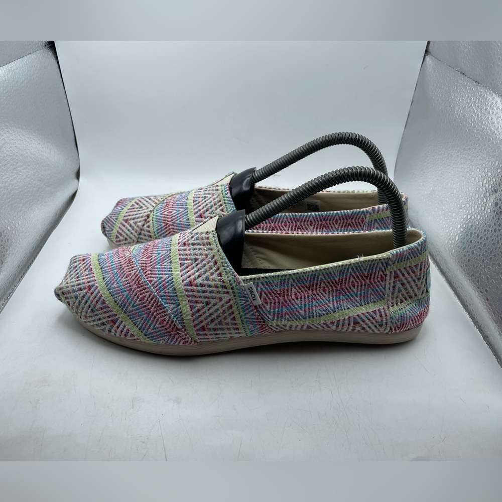 Toms Alpargata Colorful Women's Slip-On Shoes size 8